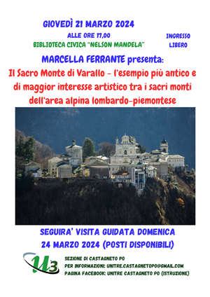 Marcella Ferrante presenta: Il Sacro Monte di Varallo