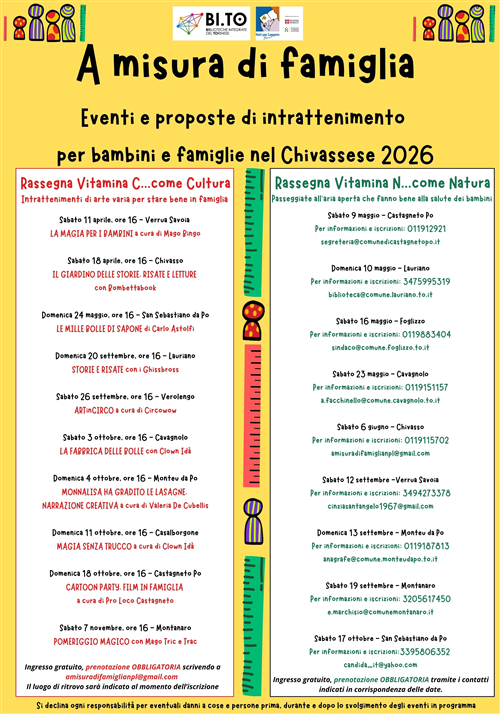 A misura di famiglia Vitamina N... come Natura