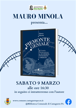 Mauro Minola presenta il suo “Piemonte geniale”