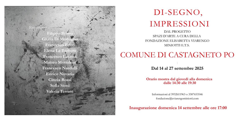 Inaugurazione della mostra degli studenti dell'Accademia Albertina di Bella Arti di Torino