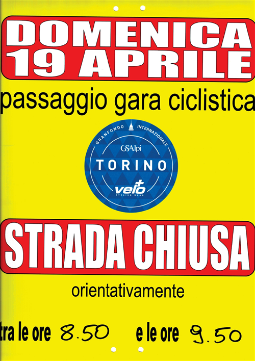 Granfondo Internazionale Torino 2026 19 Aprile 2026