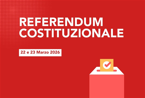 Referendum costituzionale confermativo ex art. 138 della costituzione indetto per i giorni 22 e 23 marzo 2026